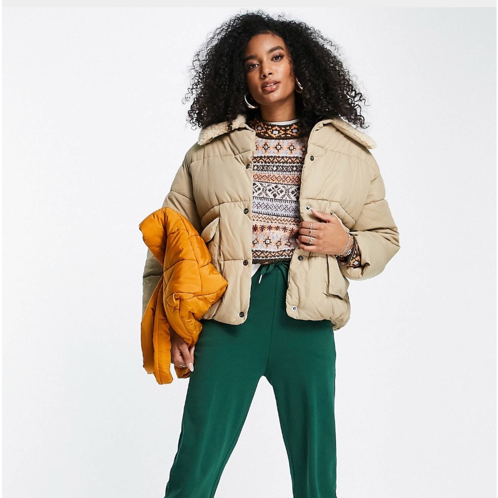 NWT Mid length Puffer jacket